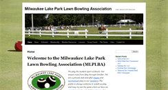 Desktop Screenshot of milwaukeelawnbowls.com